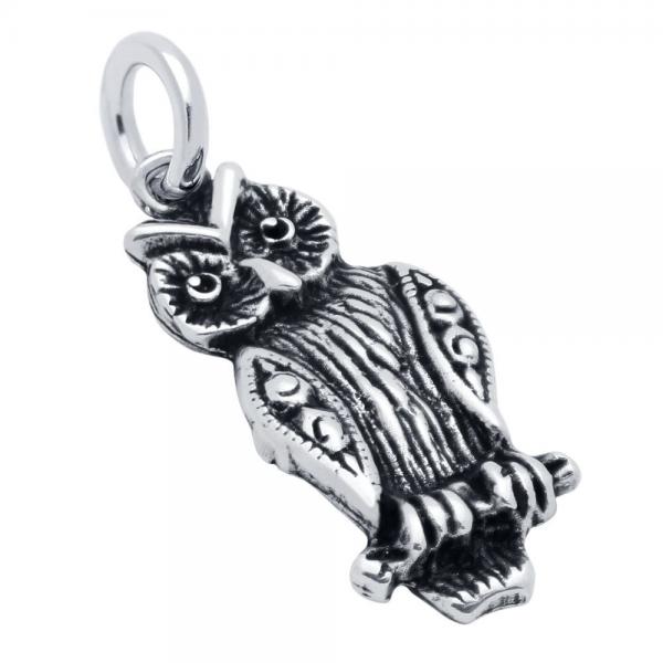 Pandantiv argint 925 in forma de bufnita [1]